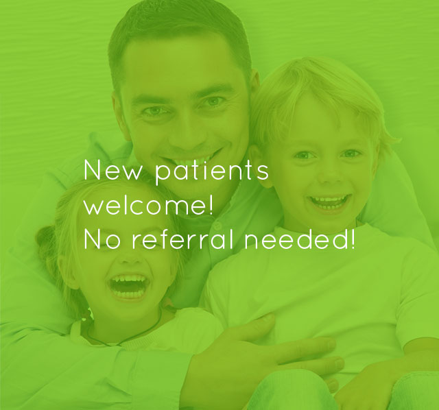 New patients welcome